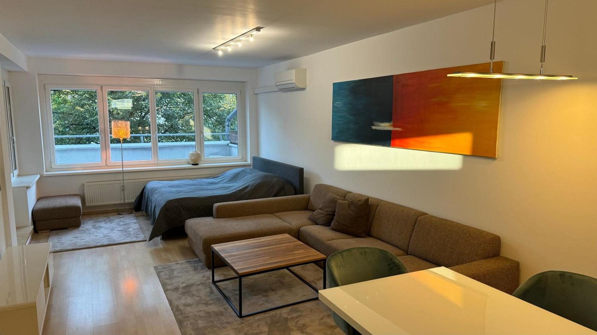 City Apartement Linz Fuer 5 Gaeste Mit Self-Checkin Und Kueche Exterior foto
