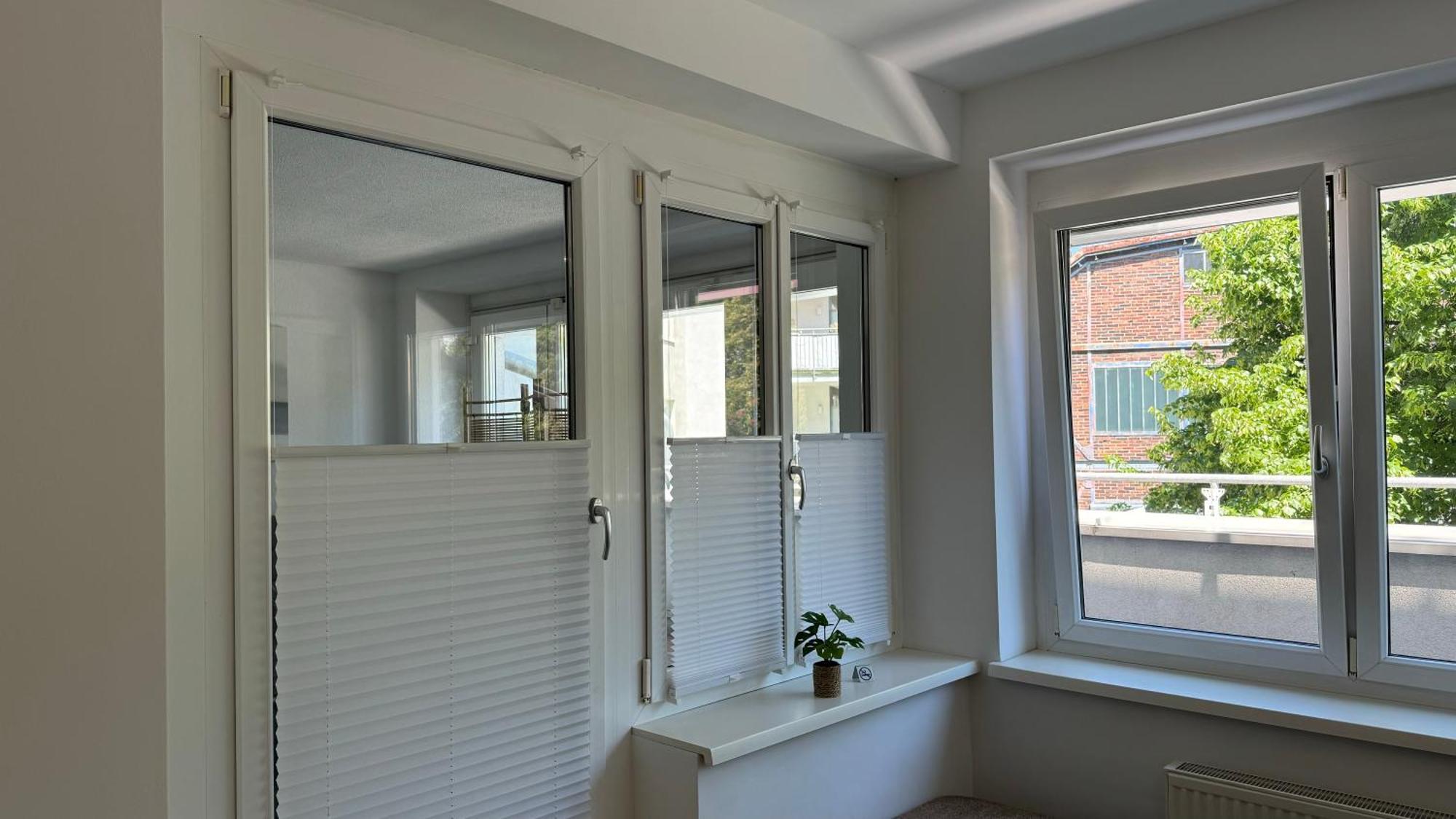City Apartement Linz Fuer 5 Gaeste Mit Self-Checkin Und Kueche Exterior foto